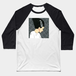 Bride of Frankenstein Baseball T-Shirt